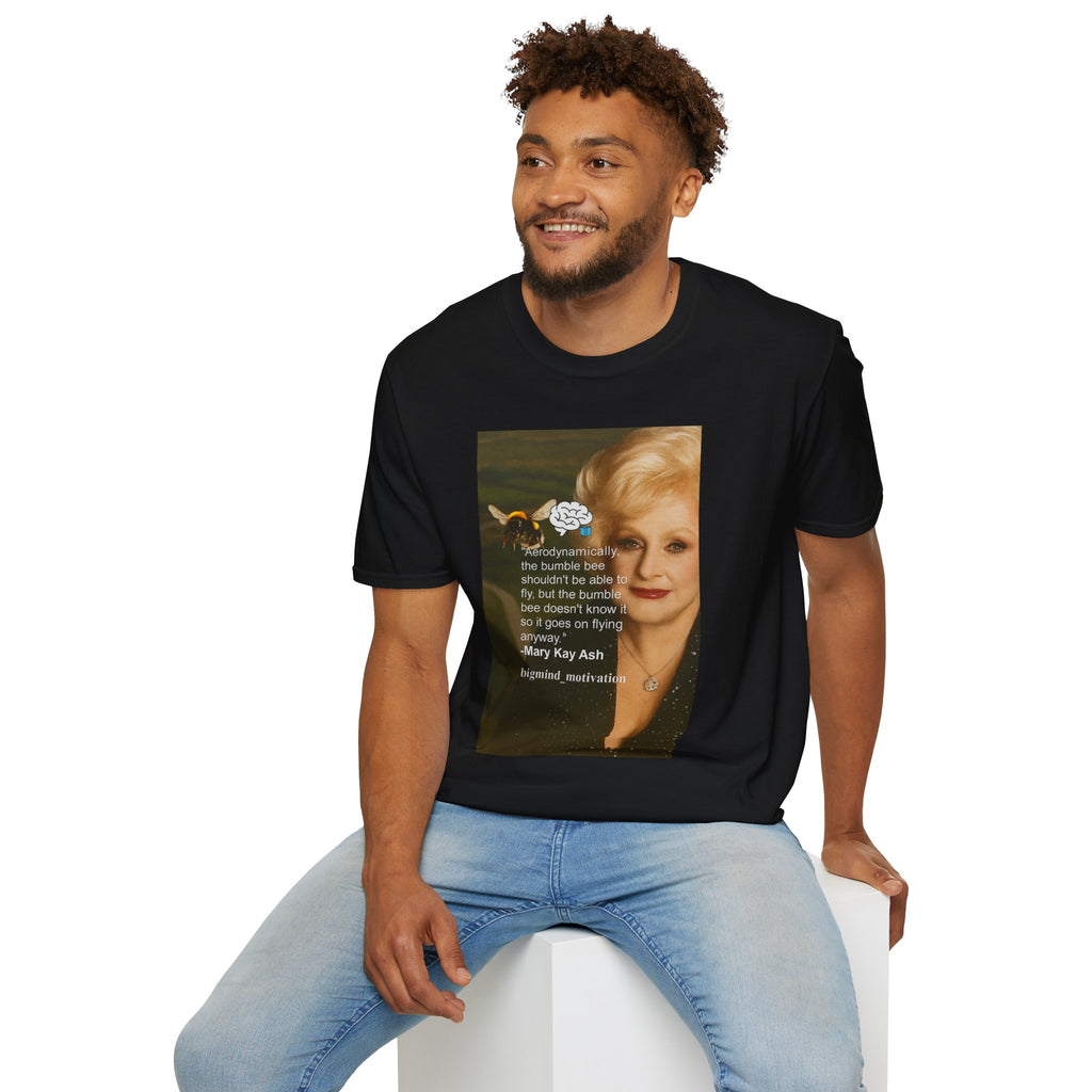 Inspirational Quote T-Shirt, Motivational Gift Tee, Unisex Softstyle Shirt, Empowerment Apparel, Unique Statement Tee