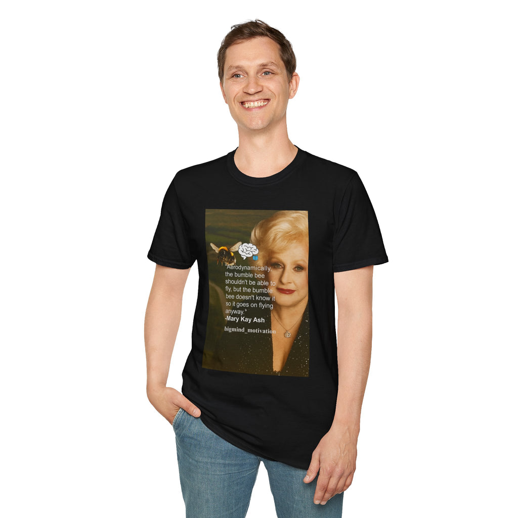 Inspirational Quote T-Shirt, Motivational Gift Tee, Unisex Softstyle Shirt, Empowerment Apparel, Unique Statement Tee