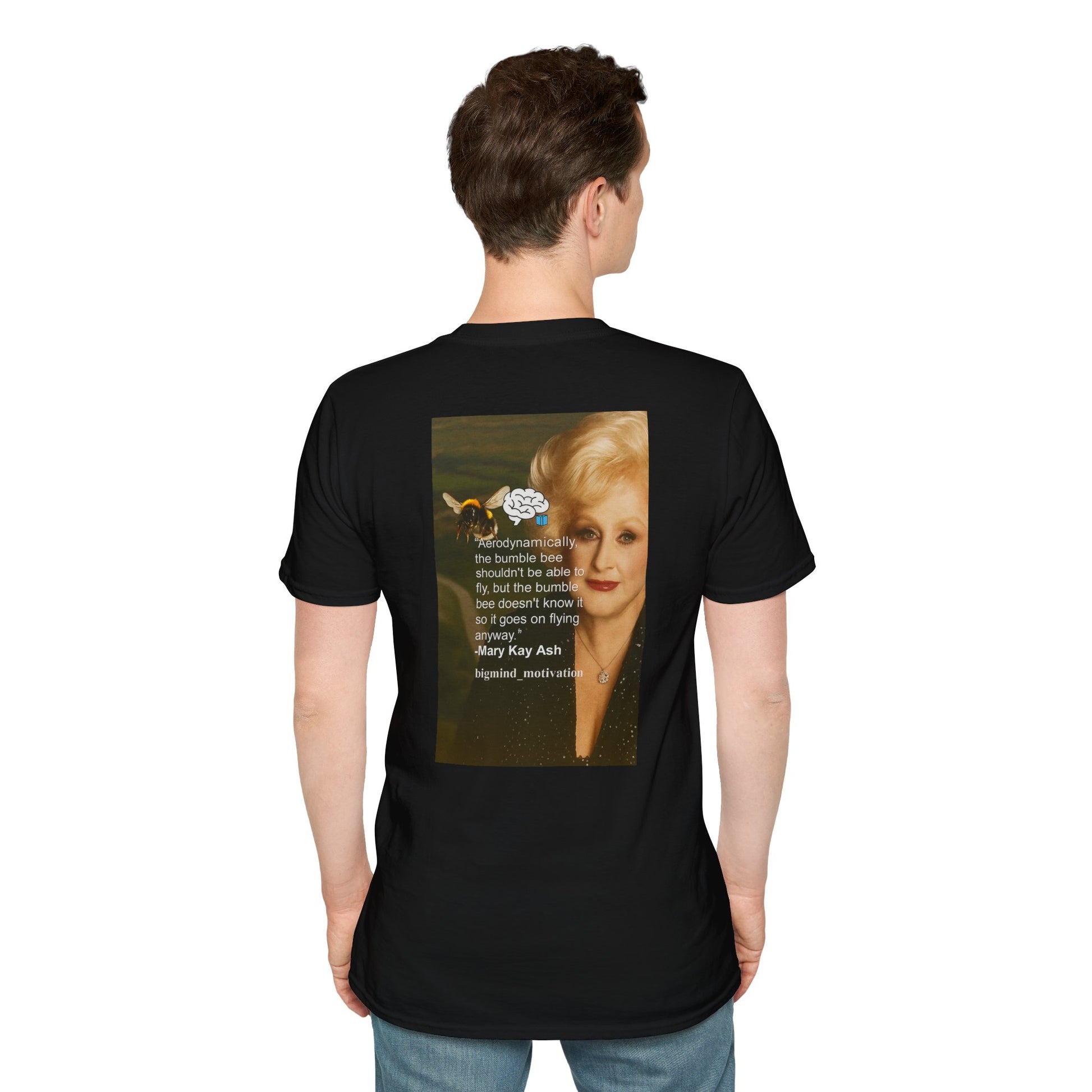 Inspirational Quote T-Shirt, Motivational Gift Tee, Unisex Softstyle Shirt, Empowerment Apparel, Unique Statement Tee