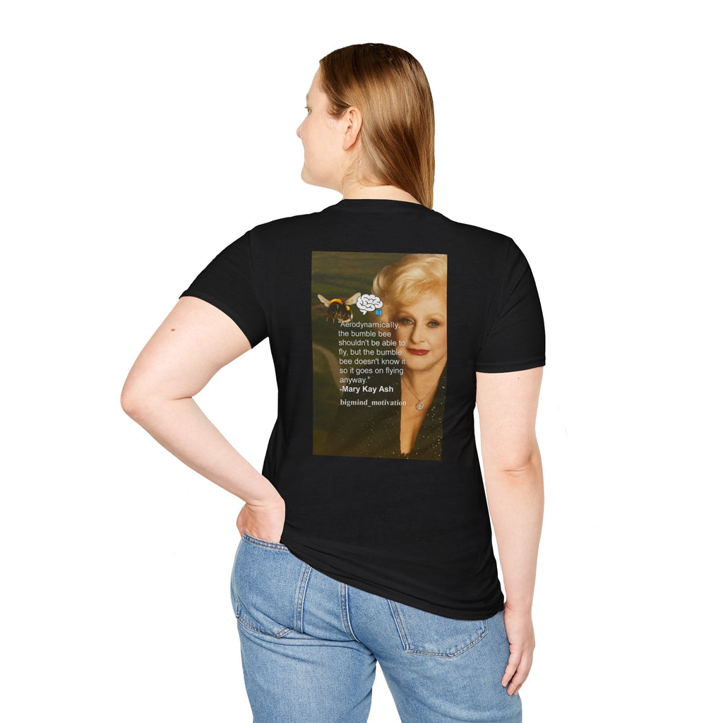 Inspirational Quote T-Shirt, Motivational Gift Tee, Unisex Softstyle Shirt, Empowerment Apparel, Unique Statement Tee