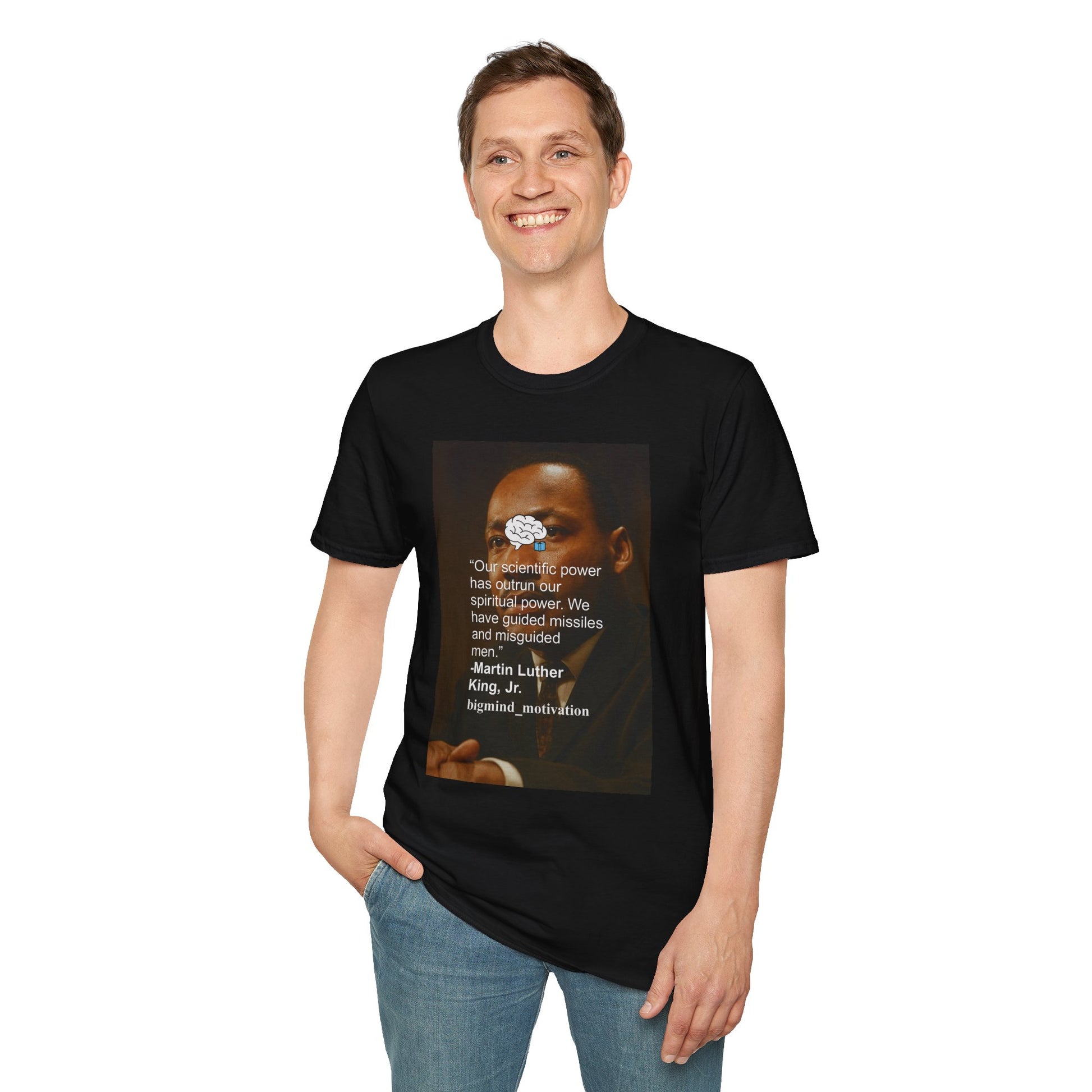 Empowering Quote T-Shirt, Unisex Inspirational Tee, Martin Luther King Jr. Shirt, Motivational Apparel, Social Justice Wear