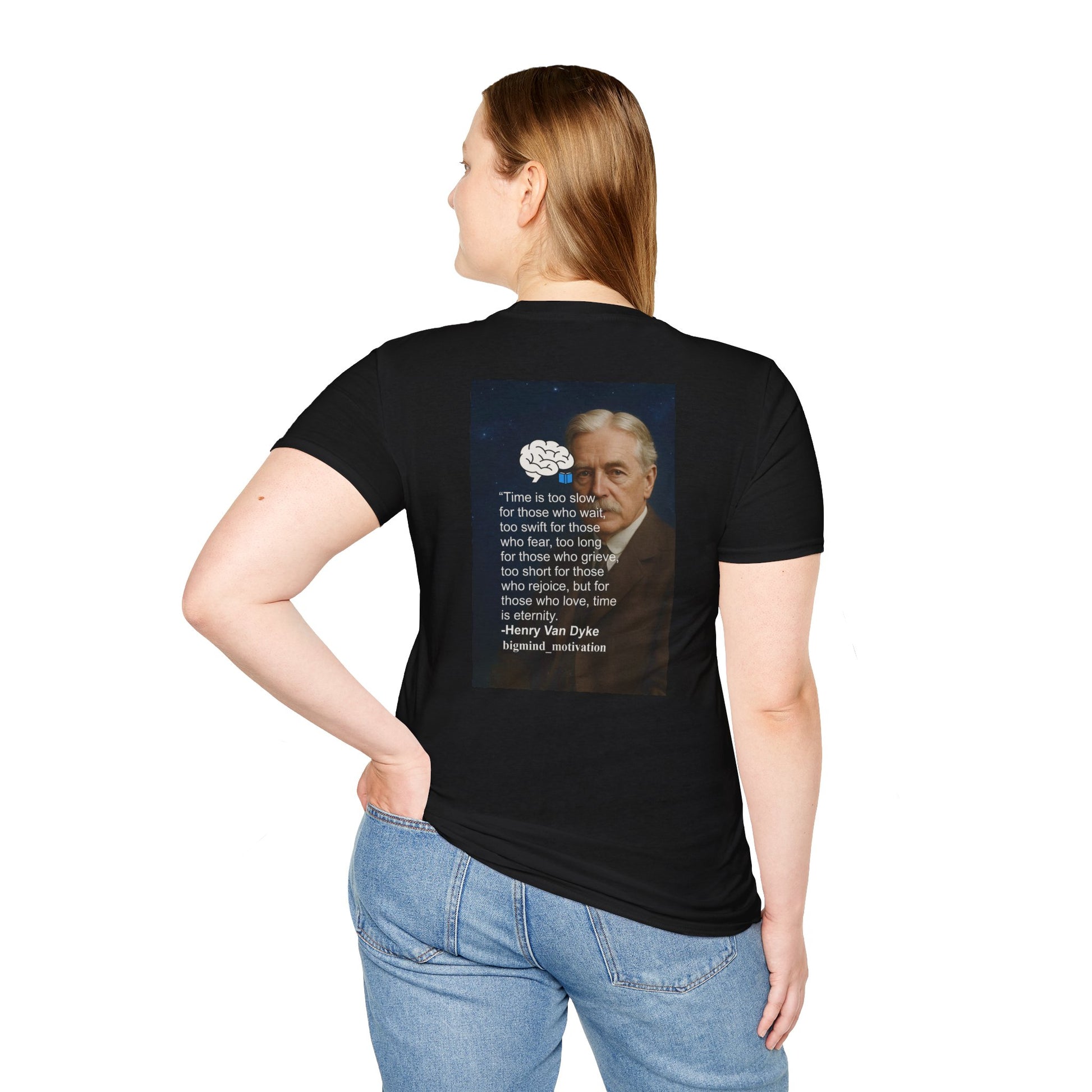 Inspirational Quote Tee - Time is Too Slow, Motivational T-Shirt for Mindfulness, Gift for Him/Her, Casual Wear, Birthday Present, [...]